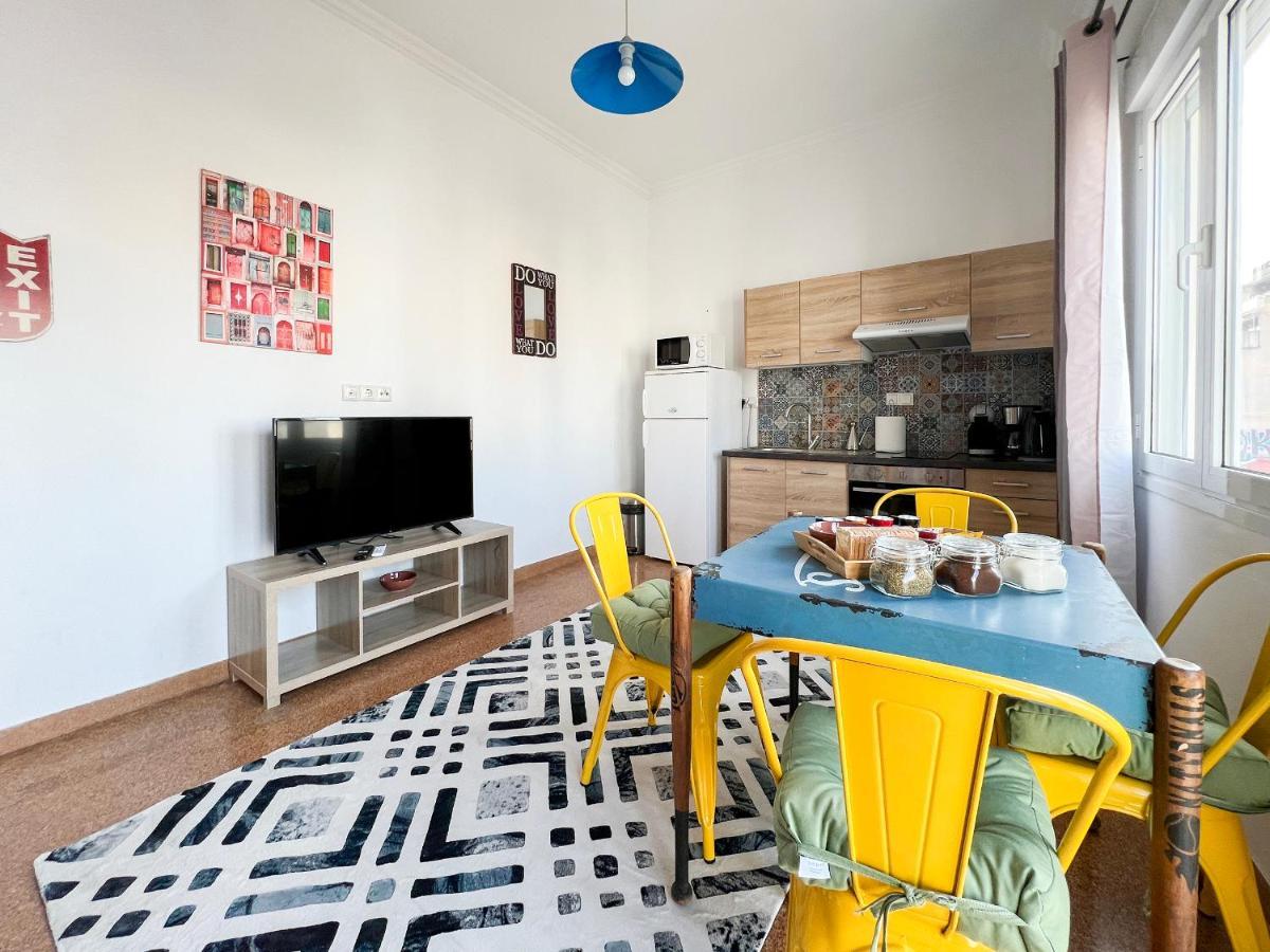 Апартаменты Soho Artsy 55Sqm Apt With Acropolis View Афины Экстерьер фото